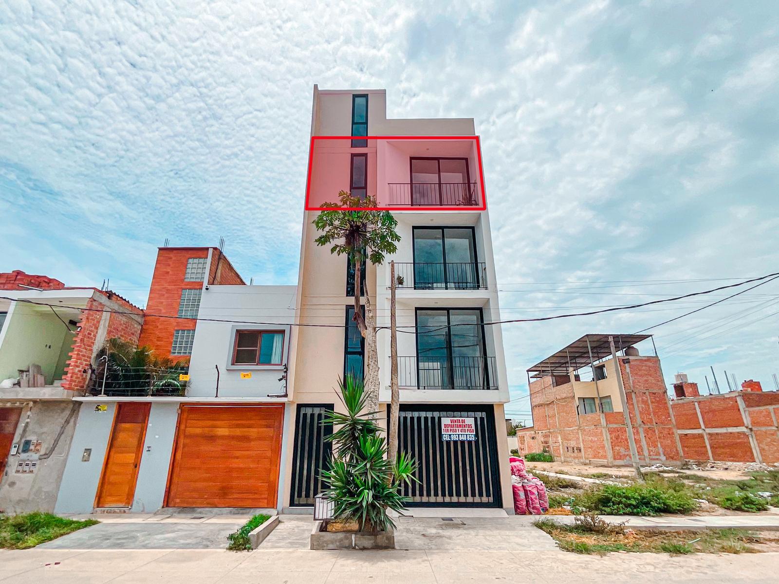 VENTA DE DEPARTAMENTO EN 4TO - URB. LOS SAUCES, PIMENTEL
