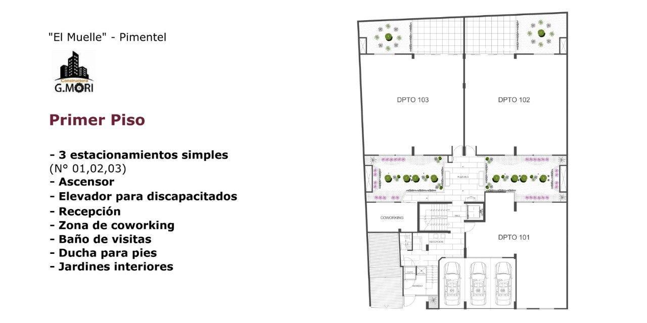 TU PROXIMO DEPARTAMENTO EN PIMENTEL - Dpto tipo 3