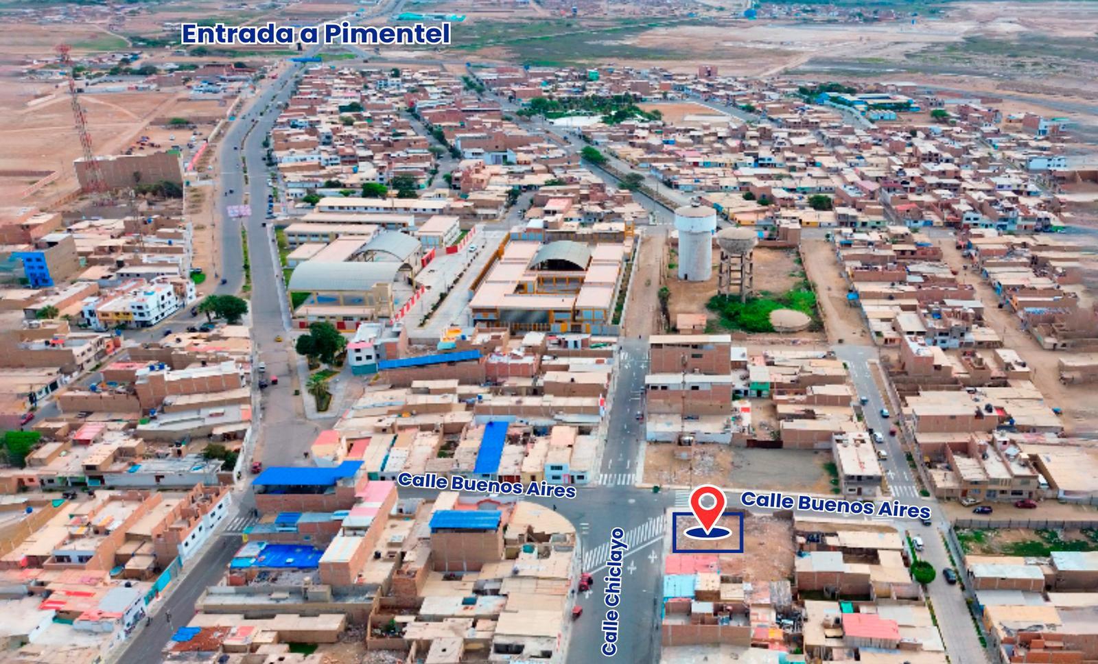 TERRENO DE 345 M² EN VENTA EN PIMENTEL – UBICACIÓN ESTRATÉGICA PARA INVERTIR