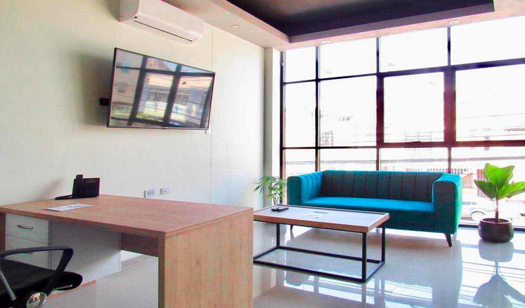 ALQUILER DE MODERNO EDIFICIO CORPORATIVO EN AV. SAENZ PEÑA