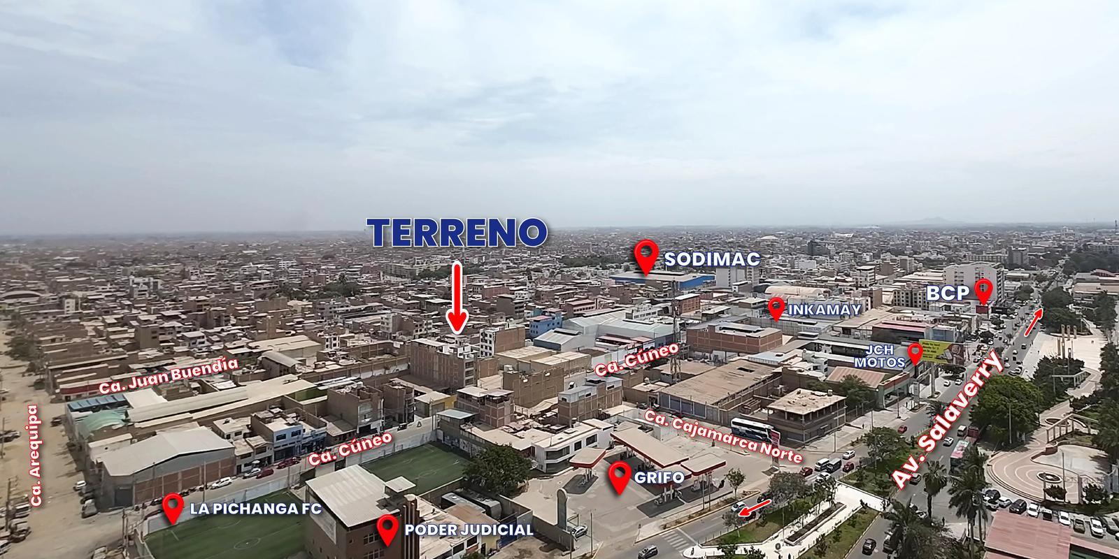 TERRENO COMERCIAL EN VENTA EN URB. PATAZCA