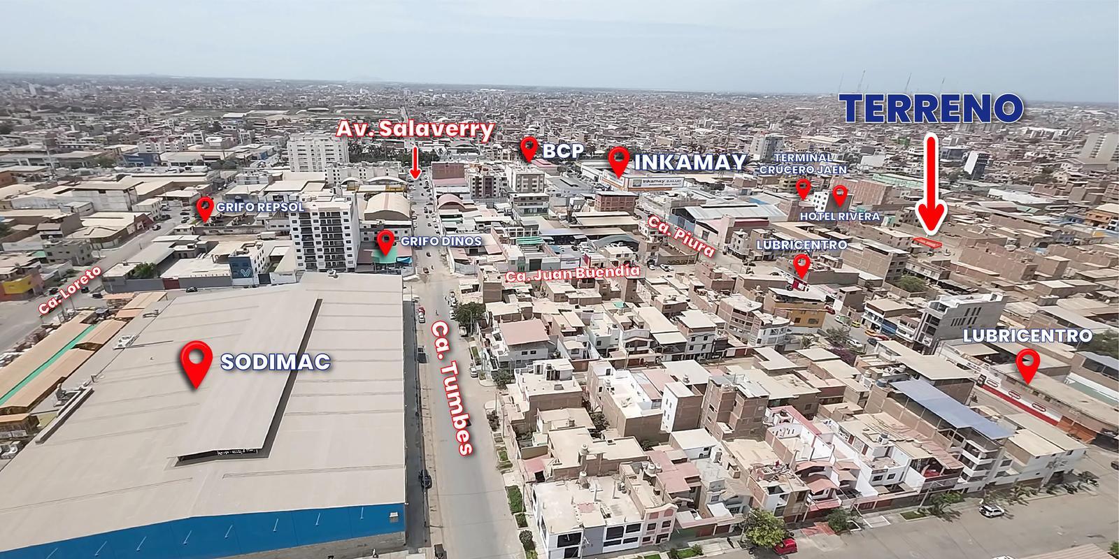 TERRENO COMERCIAL EN VENTA EN URB. PATAZCA