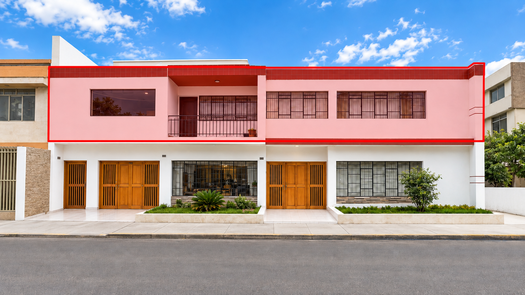 LOS SAUCES, URB. SANTA VICTORIA: DEPARTAMENTO EN 2° PISO EN ALQUILER