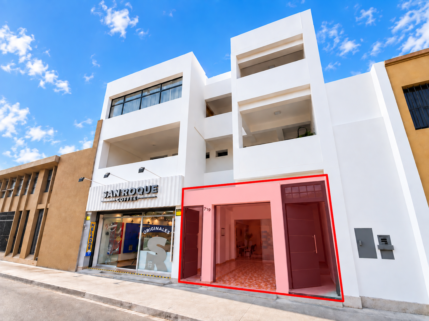 Amplio local comercial en alquiler – Av. Bolognesi, Chiclayo