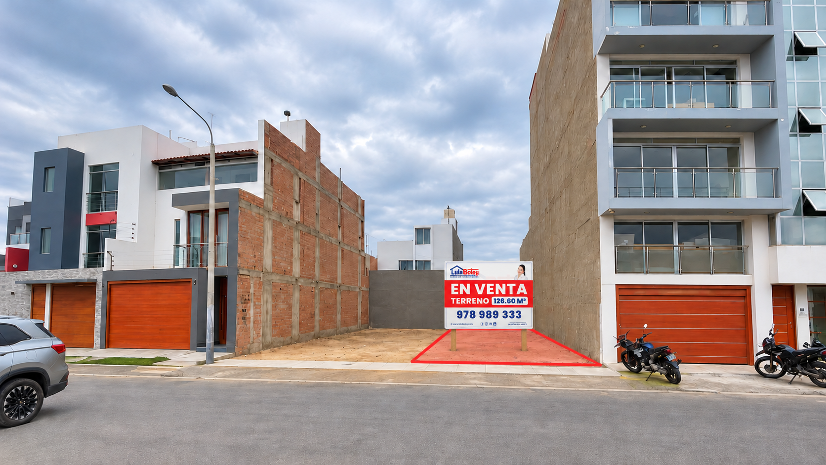 TERRENO EN VENTA FRENTE A PARQUE – URB. LOS NOGALES, PIMENTEL
